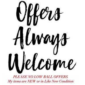 🤗 Offers Welcome 🤗